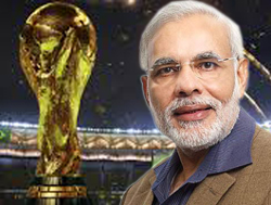 Brazil President invites Modi to football world cup finals